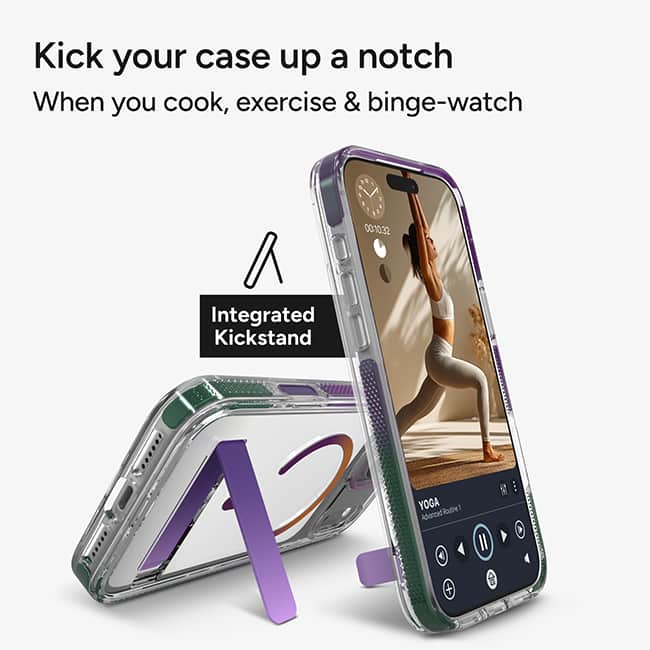 ZAGG Santa Cruz Snap Case with Kickstand - iPhone 18 Pro Max/17 Pro Max