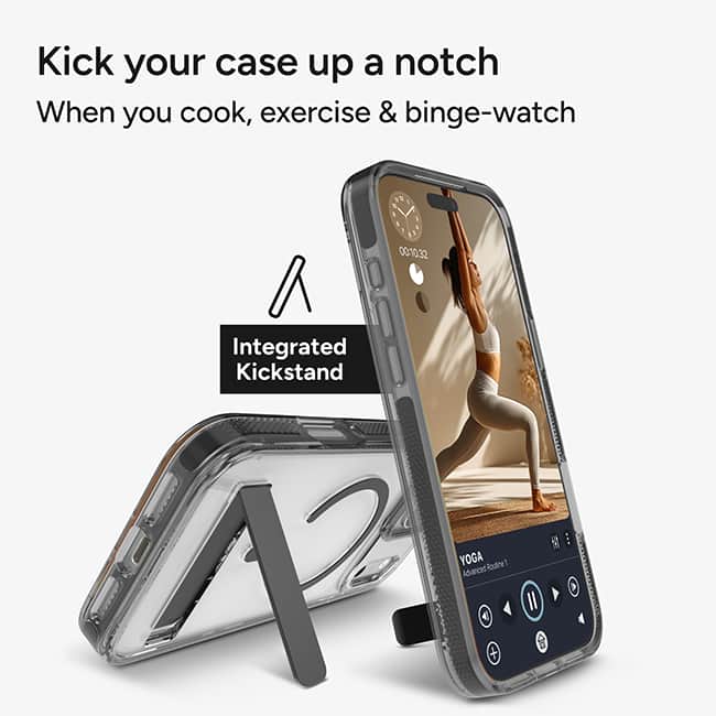 ZAGG Santa Cruz Snap Case with Kickstand - iPhone 18 Pro Max/17 Pro Max