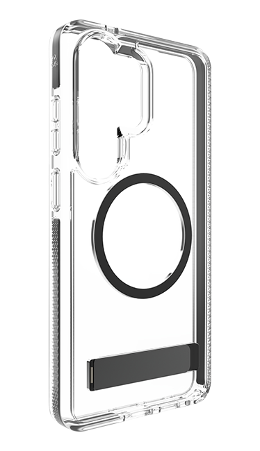 ZAGG Santa Cruz Snap Magnet Case with Kickstand - Samsung Galaxy S26 Ultra - Clear  (Product view 5)