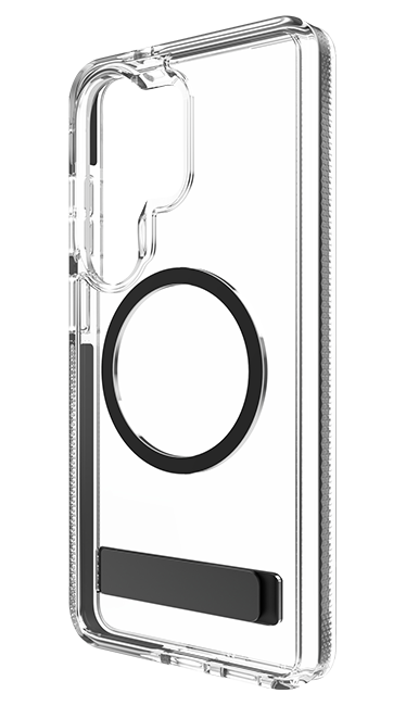 ZAGG Santa Cruz Snap Magnet Case with Kickstand - Samsung Galaxy S26 Ultra - Clear  (Product view 6)