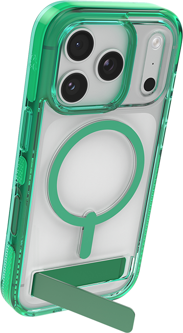 Estuche ZAGG Santa Cruz Snap con MagSafe y pie de apoyo para el iPhone 17 Pro