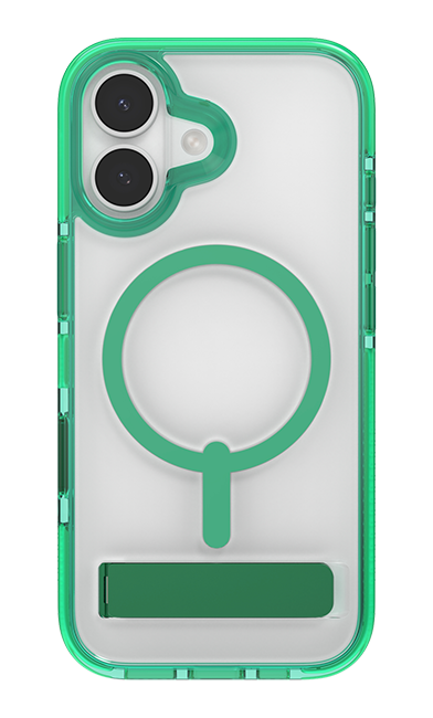 Estuche ZAGG Santa Cruz Snap con MagSafe y pie de apoyo para el iPhone 17