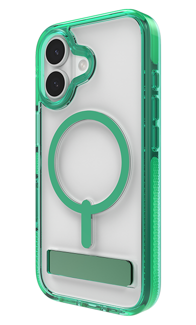 Estuche ZAGG Santa Cruz Snap con MagSafe y pie de apoyo para el iPhone 17