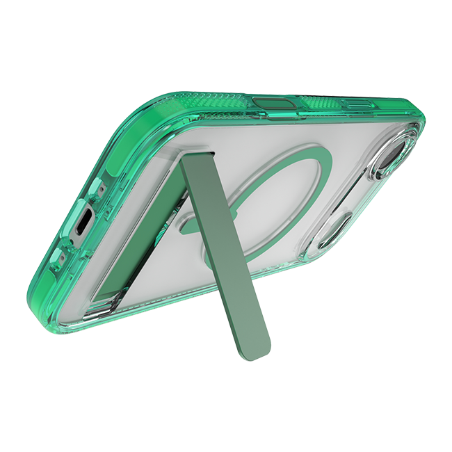 Estuche ZAGG Santa Cruz Snap con MagSafe y pie de apoyo para el iPhone Air