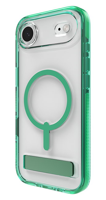 Estuche ZAGG Santa Cruz Snap con MagSafe y pie de apoyo para el iPhone Air