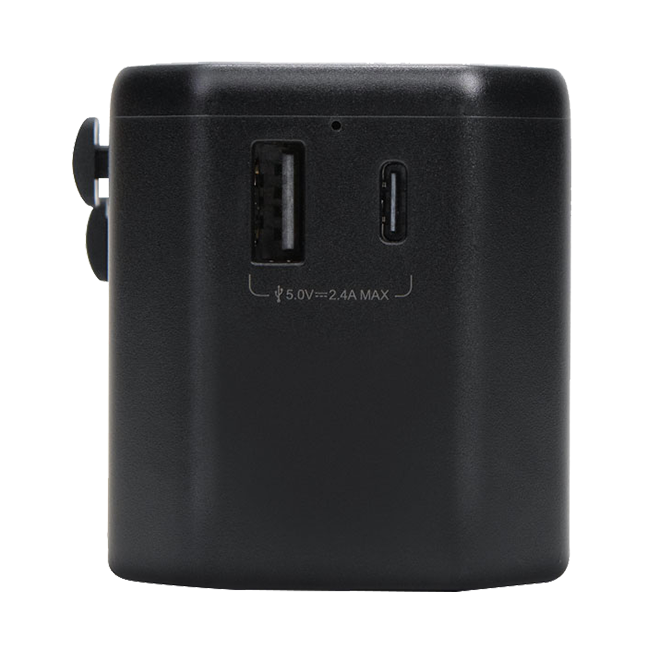 AT&T Essentials 12W World Travel Adapter