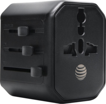 AT&T Essentials 12W World Travel Adapter