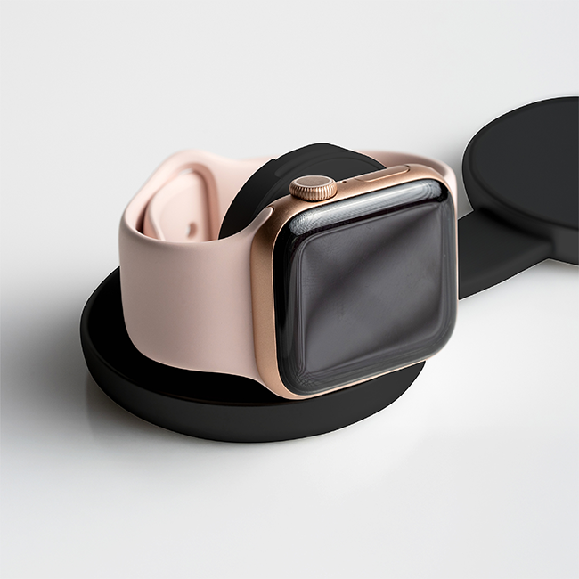 AT&T Essentials 3-IN-1 Folding Wireless Magnetic Travel Pad