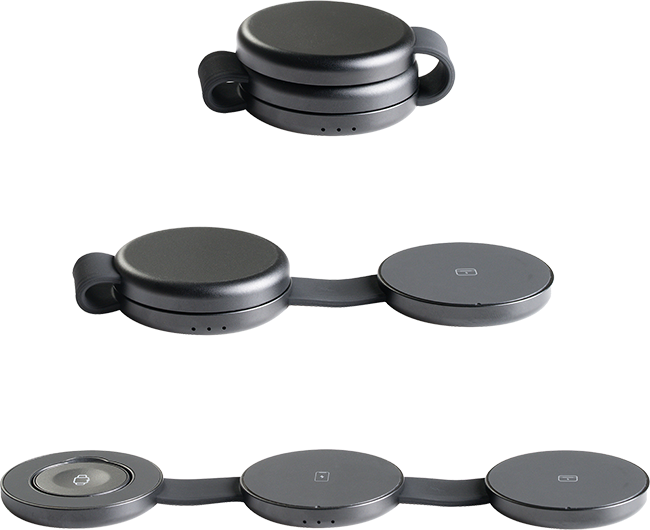 AT&T Essentials 3-IN-1 Folding Wireless Magnetic Travel Pad