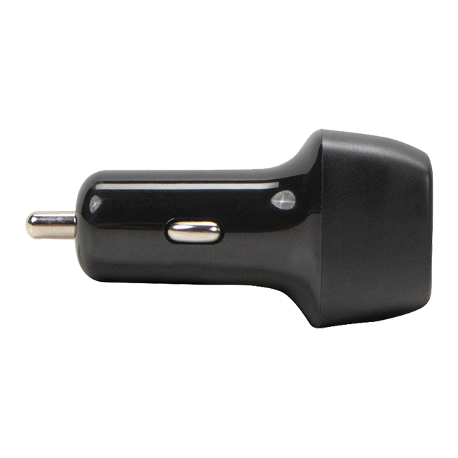 AT&T Essentials 32W Dual Port (Type C + USBA) Bullet Car Charger