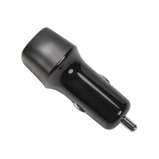 AT&T Essentials 32W Dual Port (Type C + USBA) Bullet Car Charger