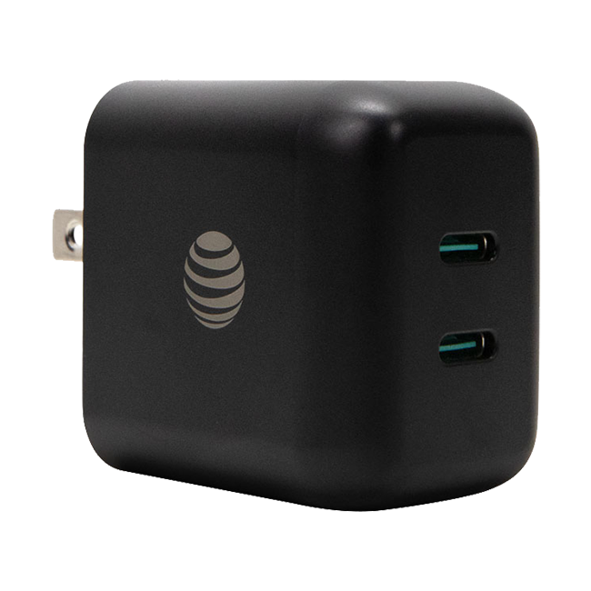AT&T Essentials 40W Power Delivery Type C Wall Block (USB-C)