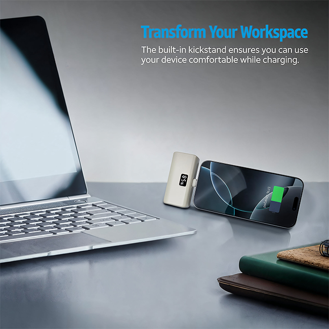 AT&T Essentials 5K Type C Stand Power Bank