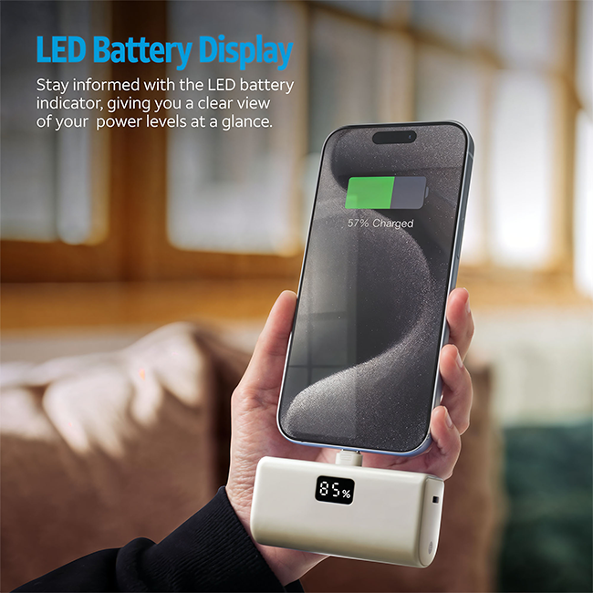 AT&T Essentials 5K Type C Stand Power Bank