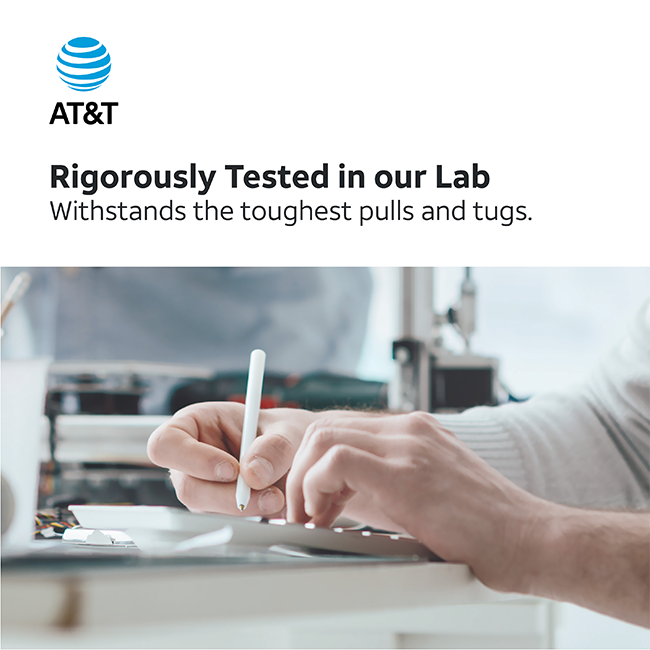 Cable USB C a Lightning AT&T Essentials de 6 pies