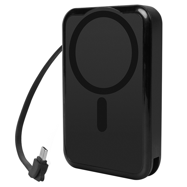 AT&T 10K Semi Solid Power Bank Wireless Charger with Cable