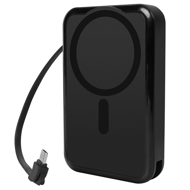 AT&T 10K Semi Solid Power Bank Wireless Charger with Type C Cable