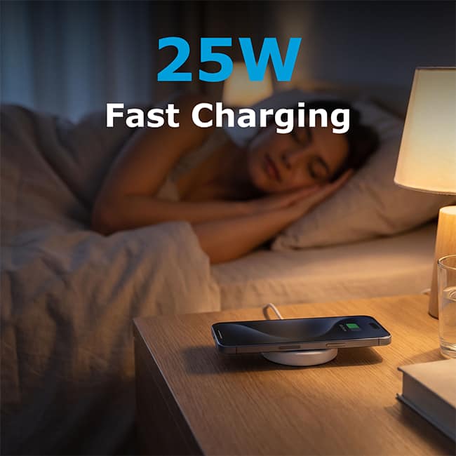 AT&T 25W Magnetic Wireless Charging Pad
