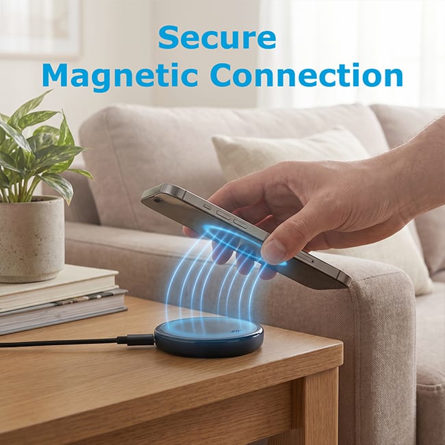 AT&T 25W Premium Magnetic Wireless Charging Pad