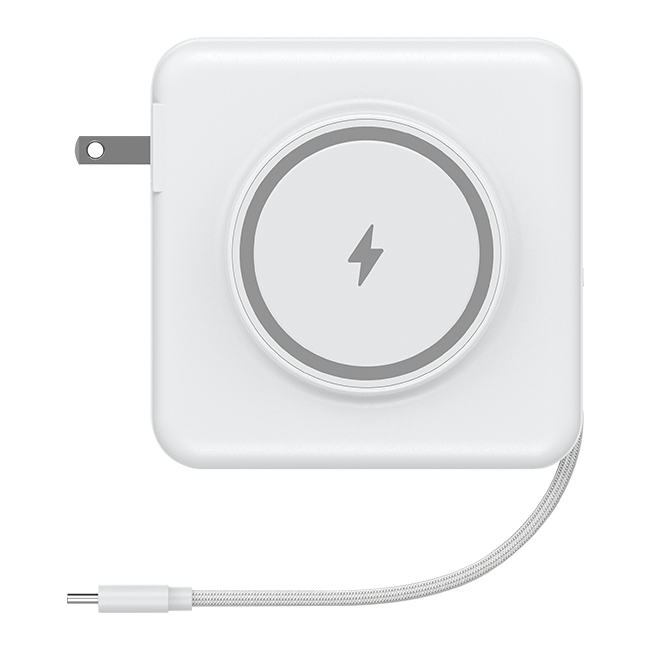 AT&T 4-in-1 Travel Power Bank with Qi2 Wireless Charging