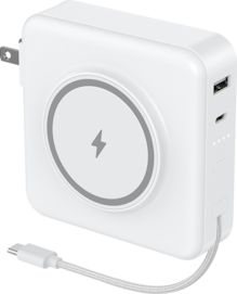 4-in-1 Travel Power Bank with Qi2 Wireless Charging