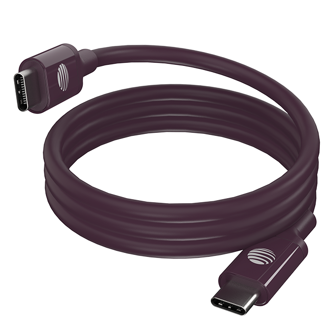 AT&T 5ft Magnetic Type C Cable with 30W Wall Block