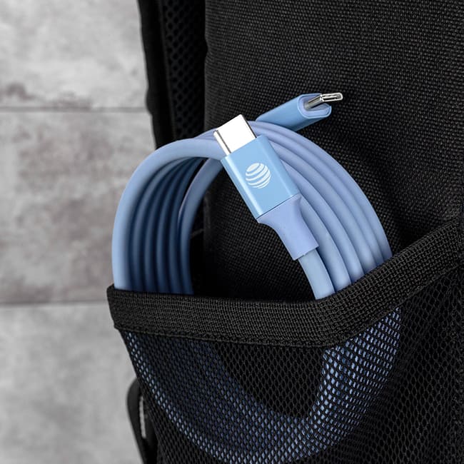 AT&T 5ft Magnetic Type C Cable with 30W Wall Block