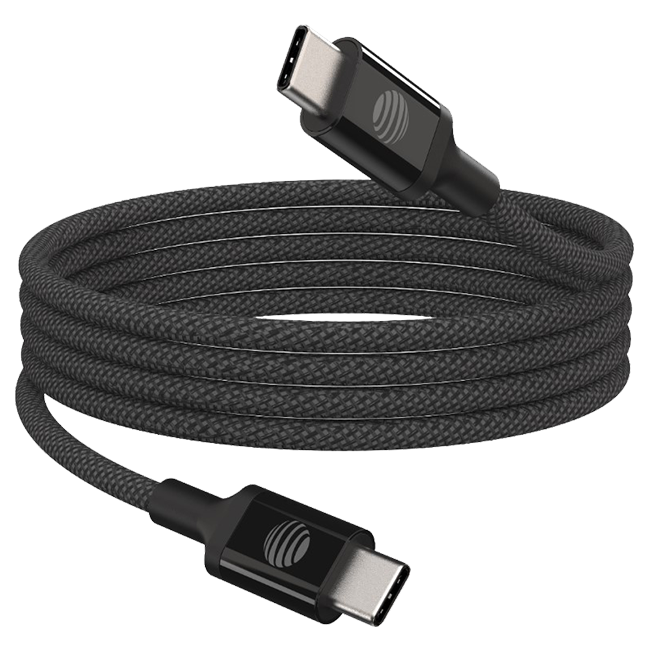 AT&T 5ft Magnetic Type C Cable - Black  (Product view 11)