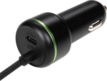 Captive Cable Power Delivery Car Charger 60W with USB-C Port (USB-C)
