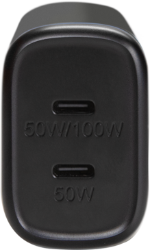 Cargador de pared Power Delivery con doble puerto de 100 W