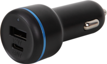 AT&T Dual Port 52W Bullet Car Charger (USB-C + USB-A)