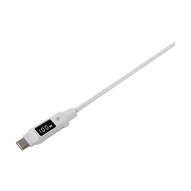 AT&T USB-C Cable with Charging Speed Digital Display