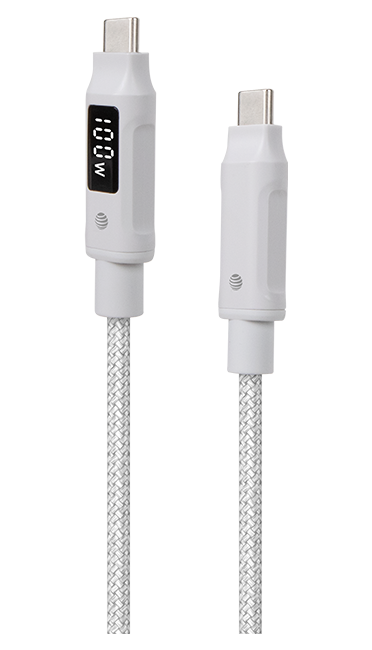 AT&T USB-C Cable with Digital Display