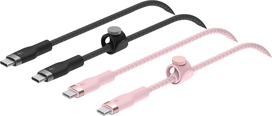 Belkin 2-Pack Fast Charge USB-C to USB-C Cable PRO Flex Bundle - AT&T