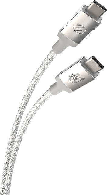 Cable de carga y sincronización USB 4 Scosche de 240 W y 4 pies - White (Consulta de producto 1)