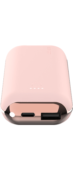 Ubiolabs Facet 5200 Portable Power Bank - Rose Gold  (Product view 4)