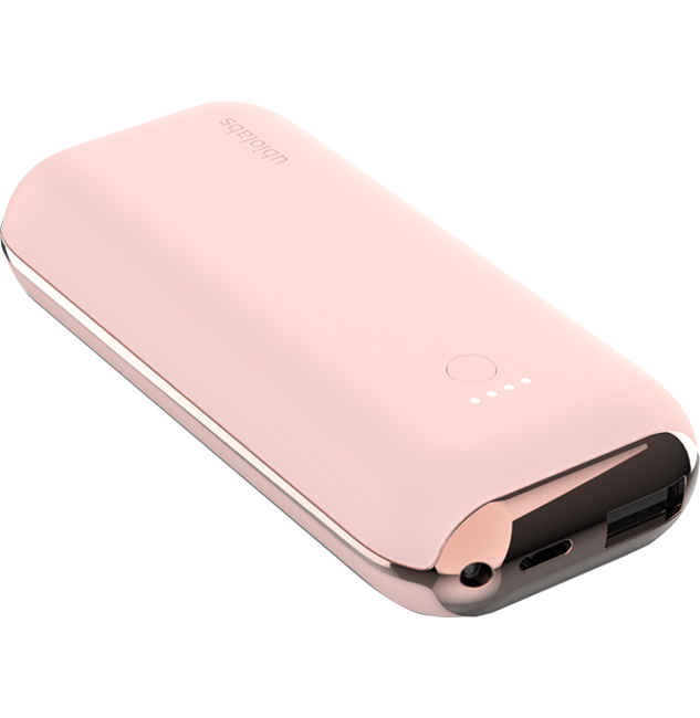 Ubiolabs Facet 5200 Portable Power Bank - Rose Gold  (Product view 5)