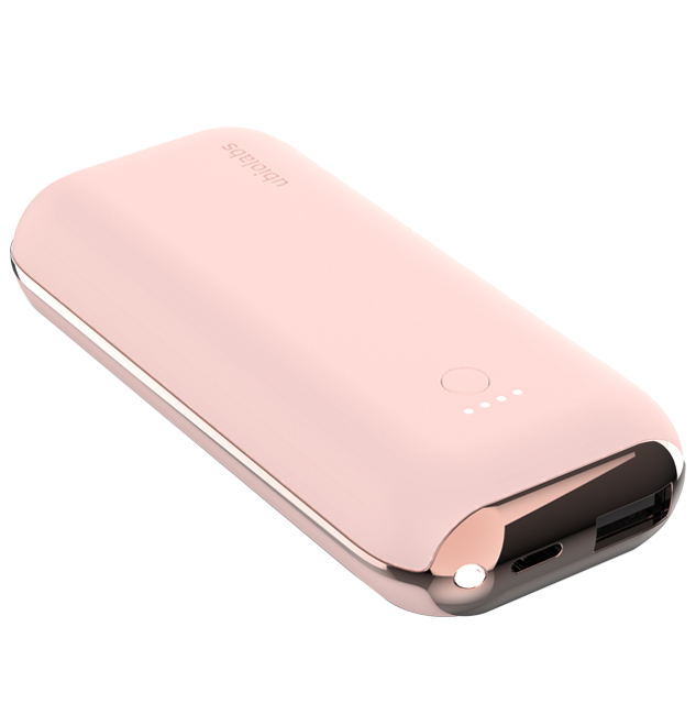 Ubiolabs Facet 5200 Portable Power Bank - Rose Gold  (Product view 6)