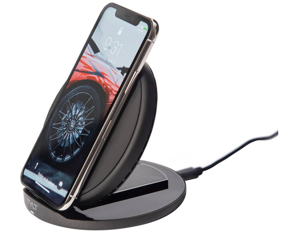 Tylt Crest 15W Qi Convertible Wireless Charging Stand Pad