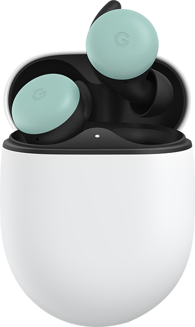 Google Pixel Buds with Wireless Charging Case