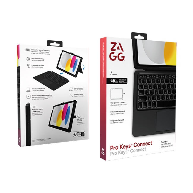 ZAGG Pro Connect Keyboard and Case iPad (A16) 2025