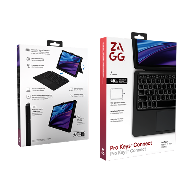 ZAGG Pro Connect Keyboard and Case iPad Air 11-inch (M4) 2026