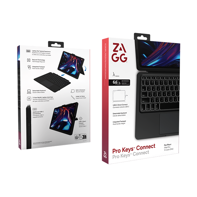 ZAGG Pro Connect Keyboard and Case iPad Pro 11-inch (M5) 2025