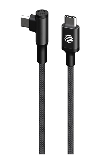 AT&T 6FT Type C to C Right Angle Cable
