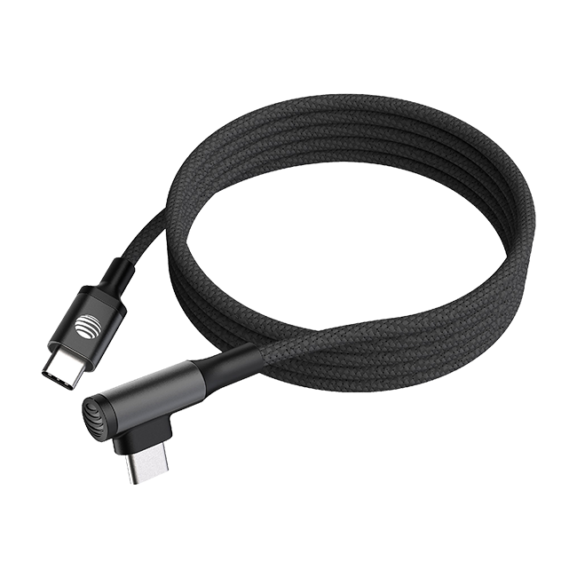 AT&T 6FT Type C to C Right Angle Cable
