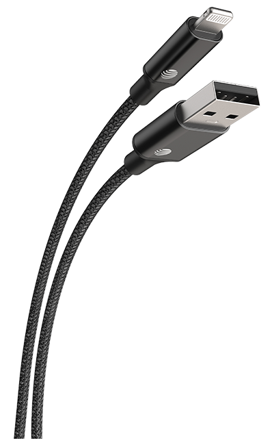AT&T 4ft USB A to Lightning Cable