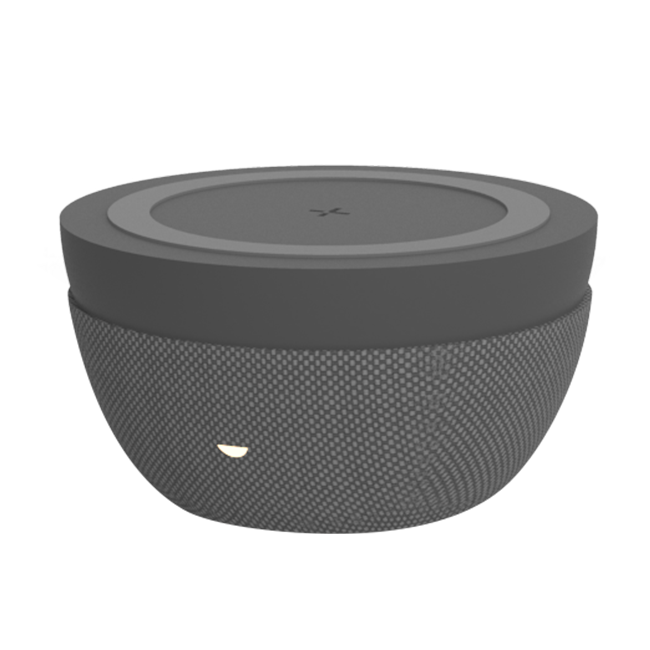 Tylt Twisty 360 10W Wireless Charger - Fabric