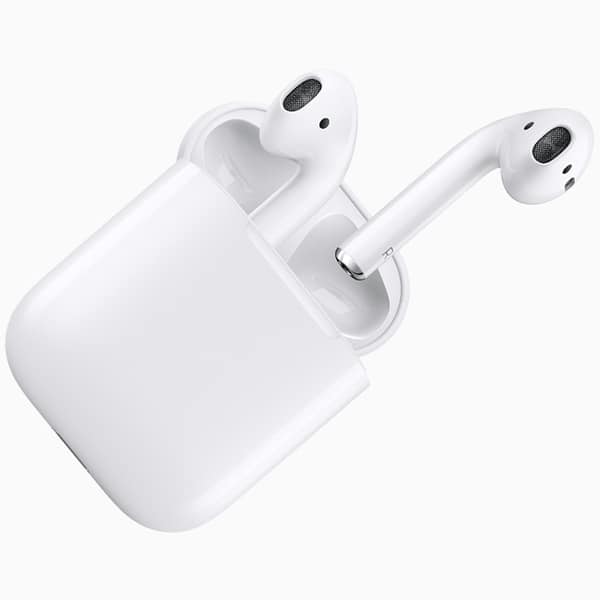 Manga main Wedge Apple AirPods with Remote and Mic (1st Generation) - White White from AT&T