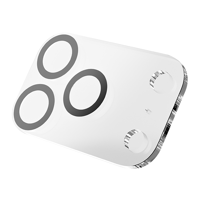 AT&T Essentials Tempered Glass 2 Pack Screen Protectors + 2 Pack Camera Protectors - iPhone 17 Pro