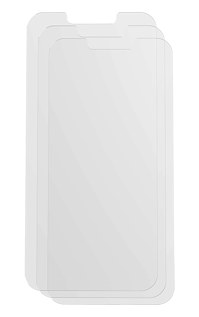 AT&T Essentials Tempered Glass 3 Pack Screen Protectors - iPhone 14 Plus/13 Pro Max